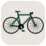 Icône d’un vélo fixie représentant la mobilité douce.