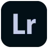 Icône d’Adobe Lightroom, logiciel de retouche photo et gestion de catalogues d’images.